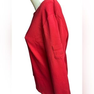 Lauren Ralph Lauren Bold Red Long Sleeve L/XL